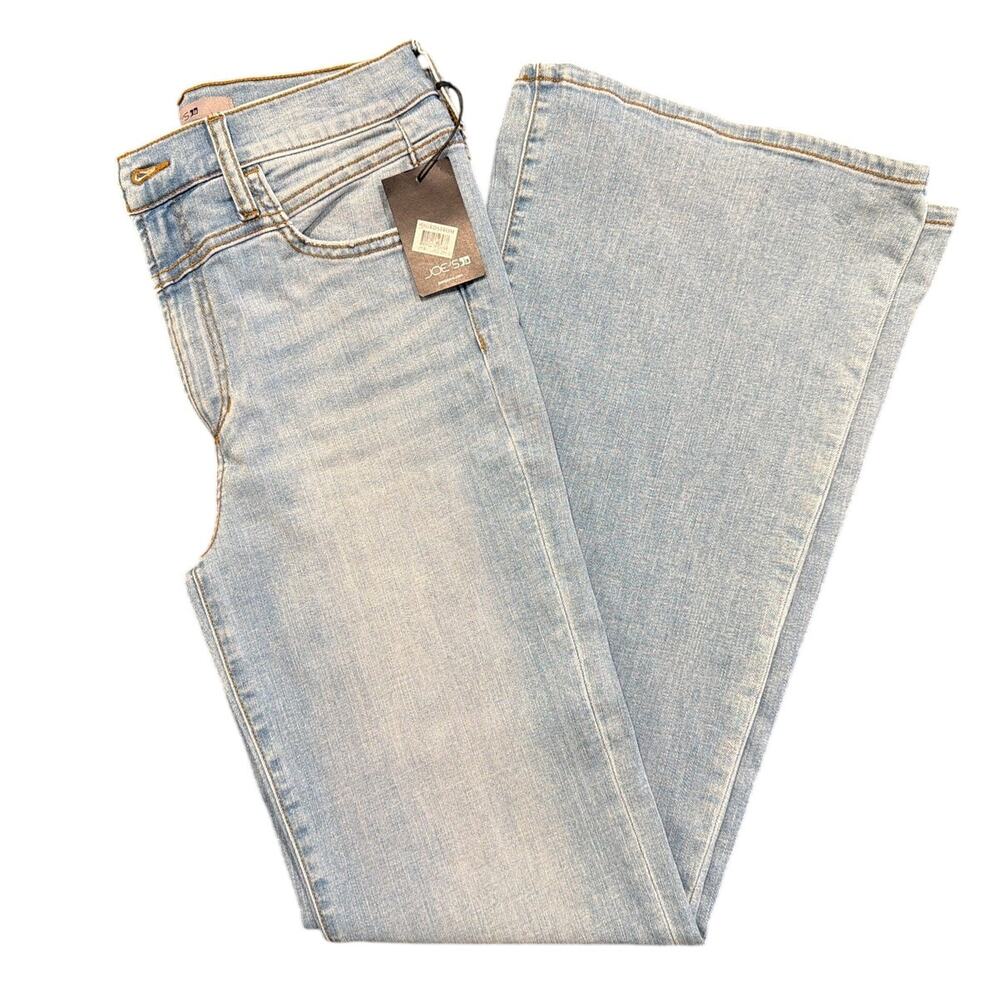 NWT Joe's Jeans High Rise Petite Flare Jeans, Light Wash, Women's Size 28